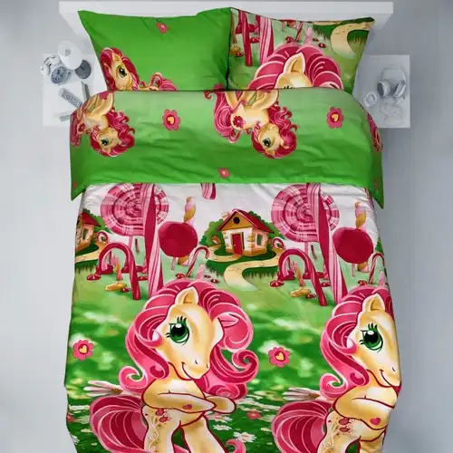 Beebi voodipesu kangas-Minu armas Poni