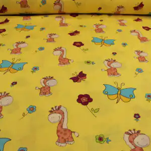 Beebide voodipesu kangas- kaelkirjak