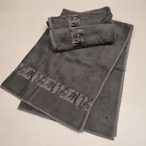 Tumehall bambuskiust saunalina - 100x150cm