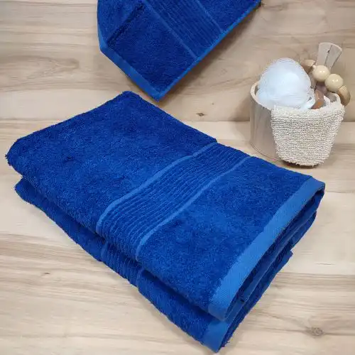 Tumesinine bambus saunalina - 70x140 cm, 50x100 cm