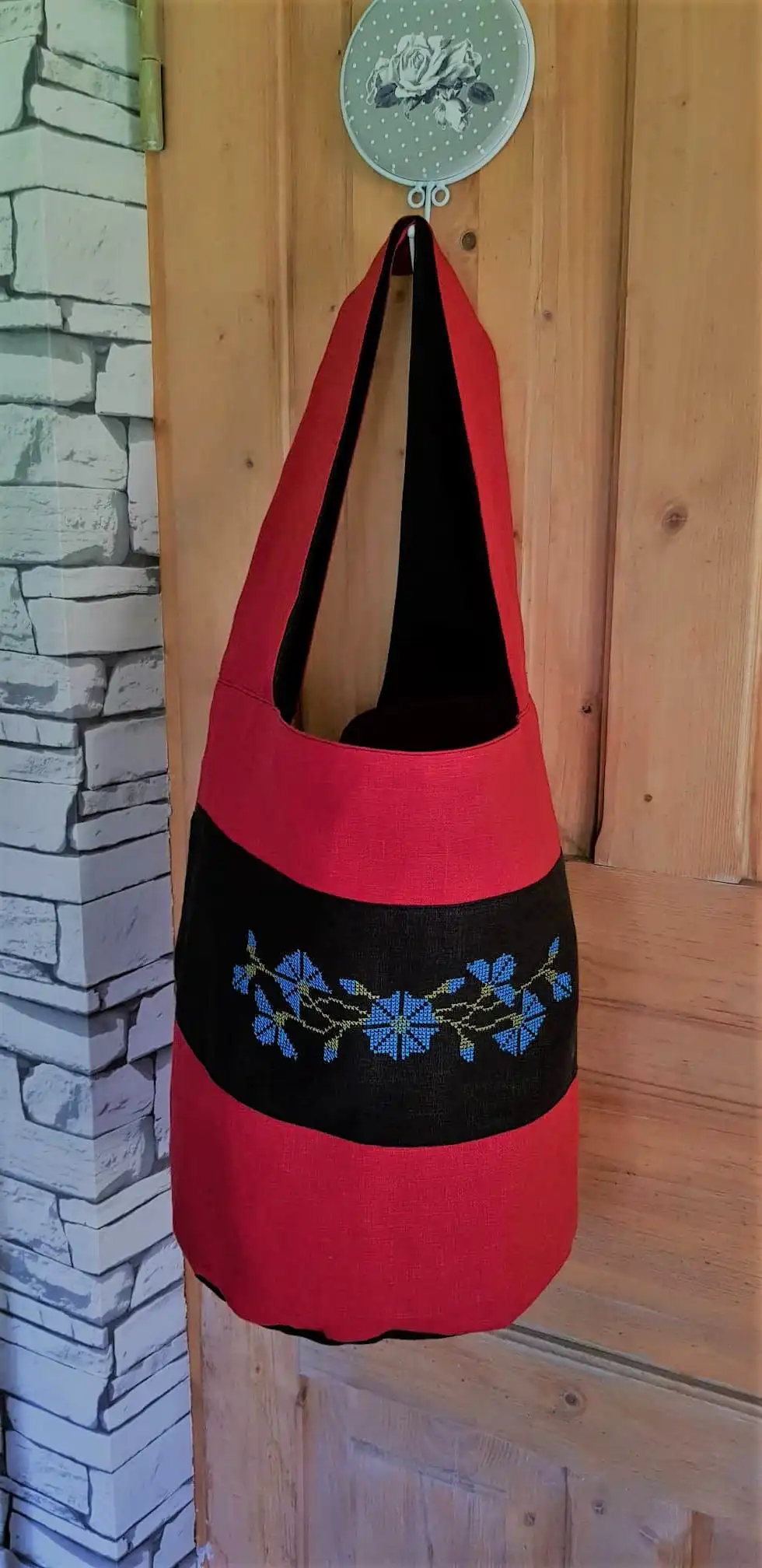 Rukilille tikandiga kott