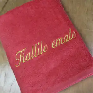 Tikandiga saunalina kallile emale