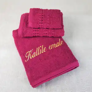 3-osaline rätikute komplekt Kallile emale