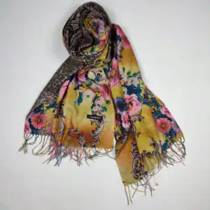 Lille mustriga naiste sall 182X72 cm