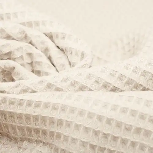 Puuvillane vahvelkangas Šampanja