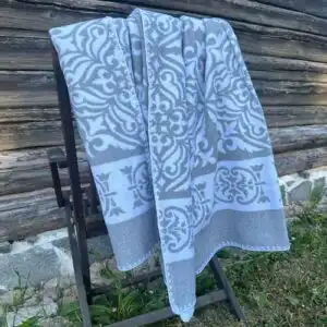 Täiskasvanute baikatekk halli mustriga