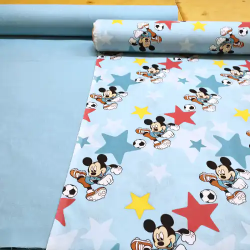 Sinine puuvillane kangas - Image 2