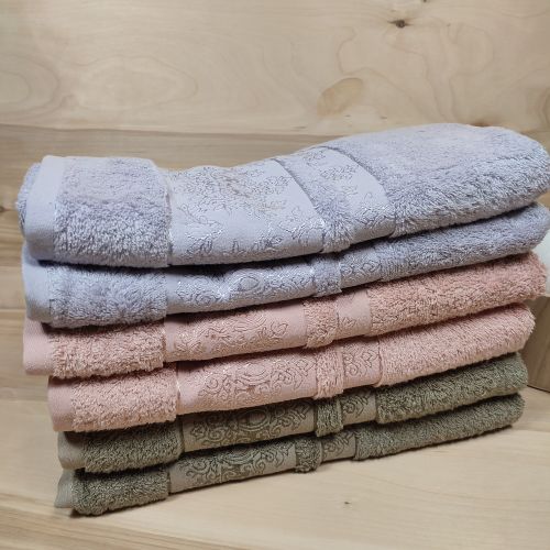Hallikasroheline bambusrätik 70×140 – 100% bambus, rahu, mis kestab