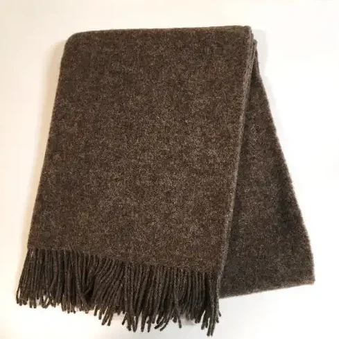 Pruun villane pleed 140x200 cm